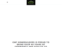 Tablet Screenshot of cmfhomebuilders.com